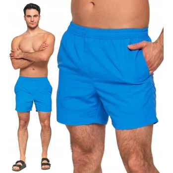 Pánské kraťasy Pánské PLAVKOVÉ ŠORTKY Hladké Rychleschnoucí Kraťasy Plavky MORAJ 3XL