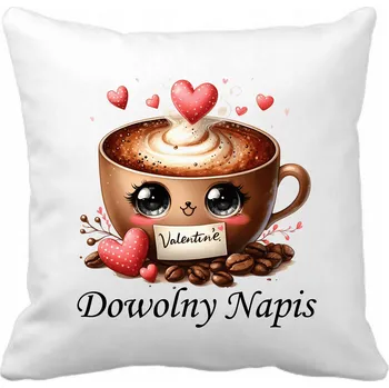 Polštář Polštář lásky VALENTÝN s VĚNOVÁNÍM! Vyberte si vzor