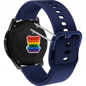 Pouzdro na mobilní telefon Řemínek Řemínek pro Rubicon RNCF20, Silikonový Tmavě Modrý Smyčka, nastavitelný