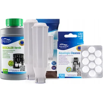 Příprava kávy Sada pro kávovar Krups - filtr AL-TES46 2ks, Verde 250ml, Cleaneo 10 Ks