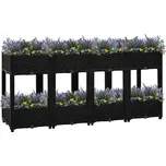 OMAXI Vyvýšený záhon 160 x 40 x 71 cm polypropylen 493304
