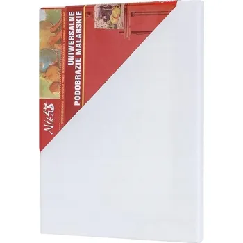 Textilie Malířské Plátno bavlněný 27x33 cm MALÍŘSKÉ PLÁTNO Podobraz pro malování Mega