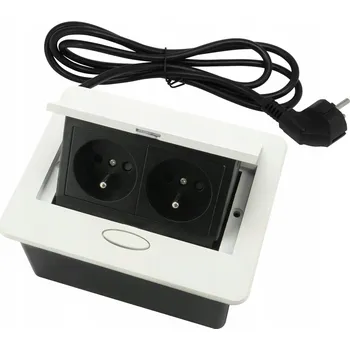 Elektrická zásuvka Elektrická Zásuvka na pracovní desku Smartt bílá