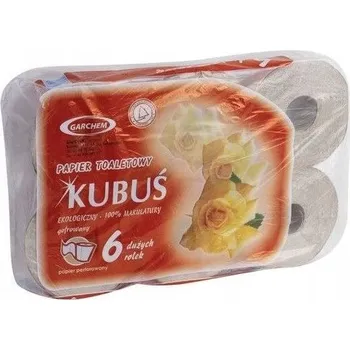 Toaletní papír Suchý papír bez vůně Garchem 6 ks