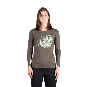 Dámské tričko Northfinder Dámské tričko z&nbsp;organické bavlny DIYA, zelená, XL