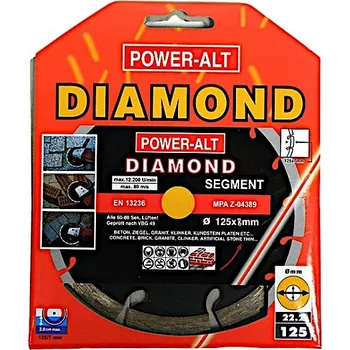 Řezný kotouč DIAMANTOVÝ KOTOUČ 125 SEGMENTOVÝ