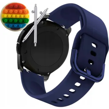 Pouzdro na mobilní telefon Pásek Řemínek pro Colmi LAND 2S, Silikon, tmavě modrá smyčka, nastavitelný