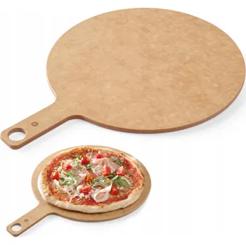 Kuchyňské prkénko Prkénko na pizzu s rukojetí, HENDI, ø356x(v)6mm 500040H