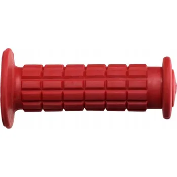 grip ČERVENÉ BMX GRIPY NA ŘIDÍTKA KOLA GUMOVÉ RUKOJETI 105MM