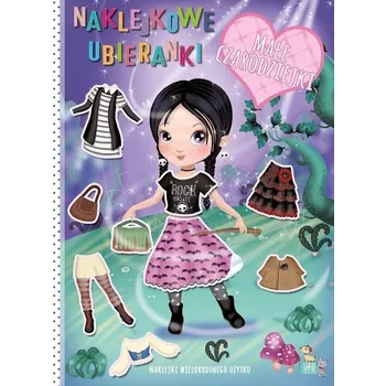 Umění Małe czarodziejki. Naklejkowe ubieranki Ilaria Barsotti