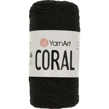 Příze YarnArt Coral 1902 černá