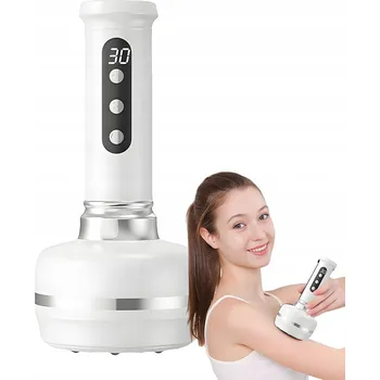 Masážní přístroj ELEKTRICKÁ ČÍNSKÁ BAŇKA MASÁŽNÍ PŘÍSTROJ ANTICELULITIDNÍ BEZDRÁTOVÝ USB S NAHŘÍVÁNÍM