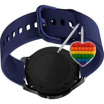 Pouzdro na mobilní telefon Řemínek Řemínek pro Colmi C81, Silikonový Tmavě Modrý Smyčka, nastavitelný