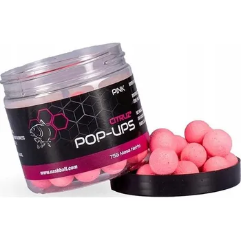 Boilies Plovoucí boilies Nash Citruz Pop Ups 12mm 75g Pink (růžové)