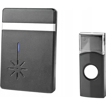 Domovní zvonek Bezdrátový zvonek Nedis s dosahem 300 m a hlasitostí 80 dB