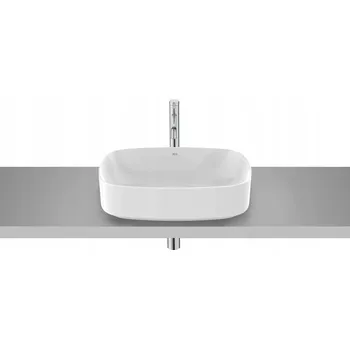 Umyvadlo na desku oválné Roca bílé
