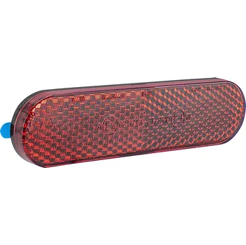 Odrazka zadní nalepovací - červená