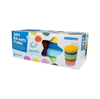 Dětské hřiště Měkké balanční kameny, 8 kusů