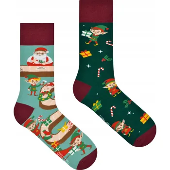 Pánská móda Spox Sox Ponožky Elfové, vícebarevné, velikost 36-39