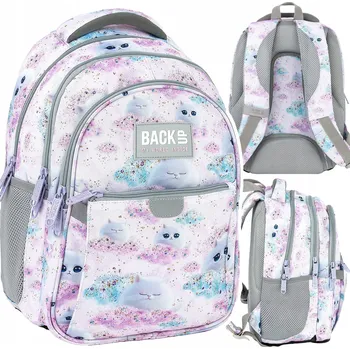 Školní batoh Školní batoh BackUP Dreamy pro dívky, kočka kotě pastelová barva P01