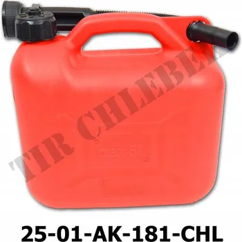 Kanystr Plastový kanystr 5l PVC Bottari