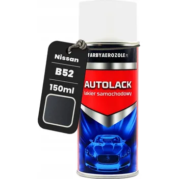 Barva ve spreji NISSAN B52 LunaBlau Met. Akrylová ve spreji ve spreji 150 Ml MODROŠEDÁ