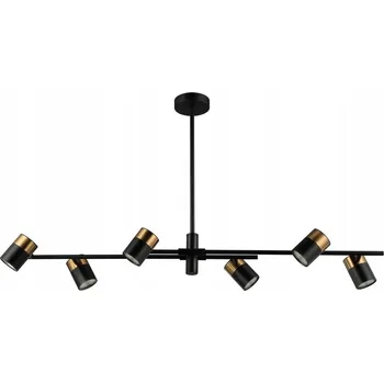 Stropní Svítidlo Italux 102 x 22,5 cm černá