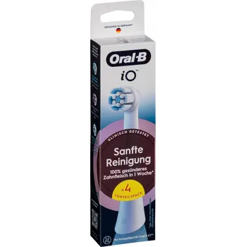 Elektrický zubní kartáček Náhradní kartáčkové hlavy Oral-B iO Gentle Clean, 4 ks