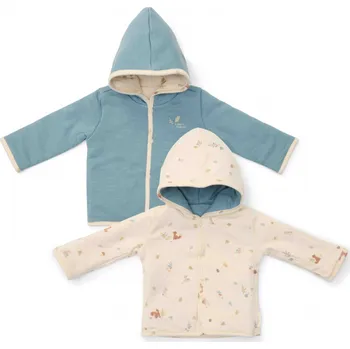 Little Dutch Kabátek oboustranný Stone Blue vel. 74