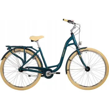 Městské kolo Městské kolo Lehmkuhl City C5, rám 48 cm, kola 28", modré