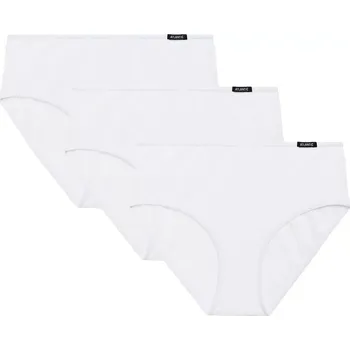 Kalhotky Dámské kalhotky 3 pack 579 white - Atlantic bílá L