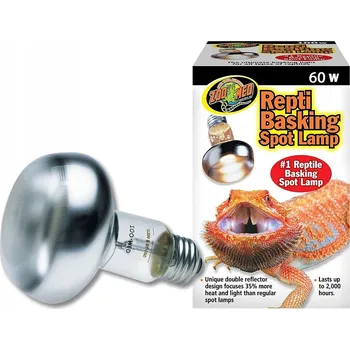 Osvětlení do terária Bodová vyhřívací žárovka 60W sada 2 KUSŮ