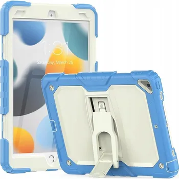 Pouzdro na mobilní telefon Pouzdro pro iPad Air 3/Pro 10.5" Odolné s Poutkem a Stojanem Modré