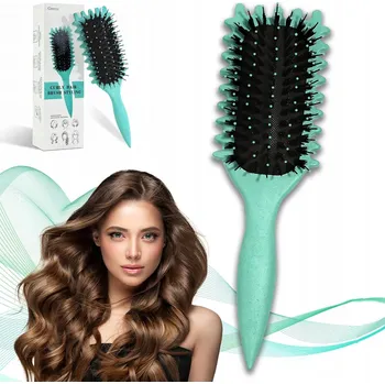 kartáč na vlasy KARTÁČ NA VLASY PRO TVORBU LOKEN A DEFINICI KUDRLIN MASÁŽNÍ PŘÍSTROJ ŠTĚTINY