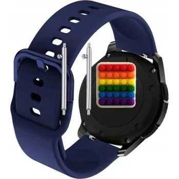 Řemínek na hodinky Řemínek Řemínek pro CMF by Nothing Watch Pro 2, Silikonový Tmavě Modrý Smyčka