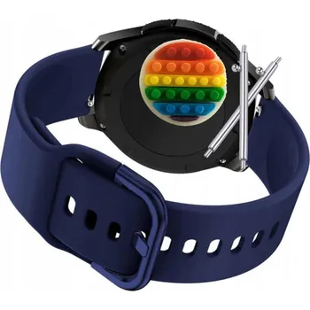 Pouzdro na mobilní telefon Pásek Řemínek pro G.Rossi SW013, Silikon, tmavě modrá smyčka, nastavitelný