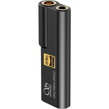 Hi-Fi systém Shanling UA2 Plus (Vylepšená verze úspěšného modelu Shanling UA2. Duální zesilovací čip RT6863. 4,4 mm symetrický výstup + 3,5 mm jack.)