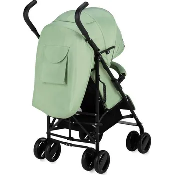 Kočárek Sportovní kočárek MoMi AKIRA zelený skládací (typ "golfové hole") s taškou, moskytiérou a pláštěnkou