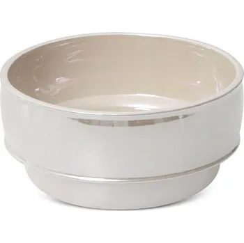 Dekorativní miska Eurofirany Simona 392135 10x20 cm krémová