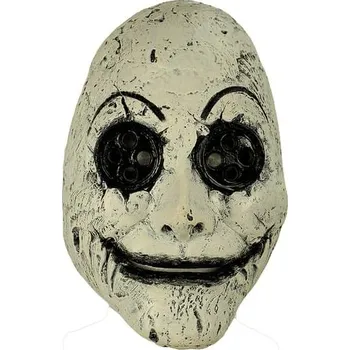 Karnevalová maska Ghoulish - Maska s knoflíky místo očí -