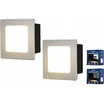 Nástěnné svítidlo LED schodišťové svítidlo 3W, 2 kusy, 300lm, IP65