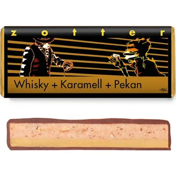 Čokoláda Zotter Čokoláda Whisky, karamel a pekan