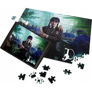 Puzzle Puzzle + JMÉNO STŘEDA A4 96 dílků