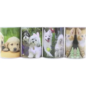 Pokladnička Pokladnička kovová pejsci a kočičky