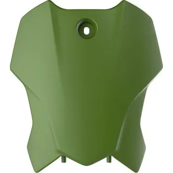 Přední číslová tabulka TRIUMPH, RTECH (zelená navy)