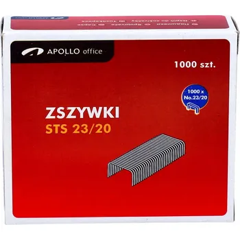 Spona do sešívačky Apollo Kancelářské sešívací sponky 1000 kusů 23/20