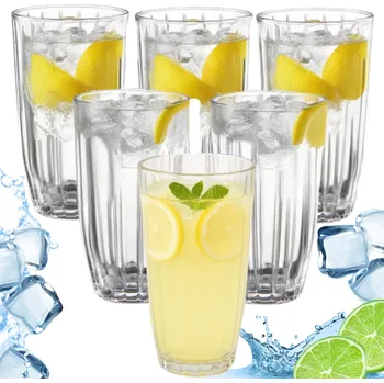 Sklenice Sklenice na nápoje sada sklenic na vodu Altom Design Venus 440 ml 6 Ks