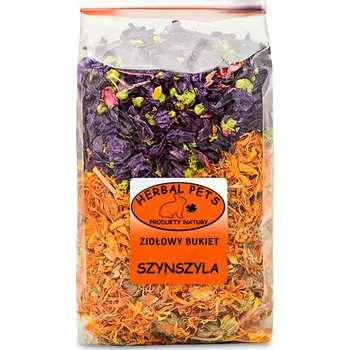 Krmivo pro hlodavce Herbal Pets Bylinná kytice pro činčily 100g