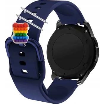 Pouzdro na mobilní telefon Pásek Řemínek pro Mibro Watch T2, Silikon, tmavě modrá smyčka, nastavitelný