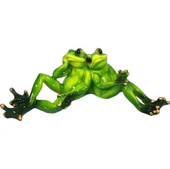 Keramické žabky – zamilovaný pár odpočívá